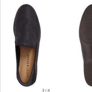 Lucky Brand black leather shoes